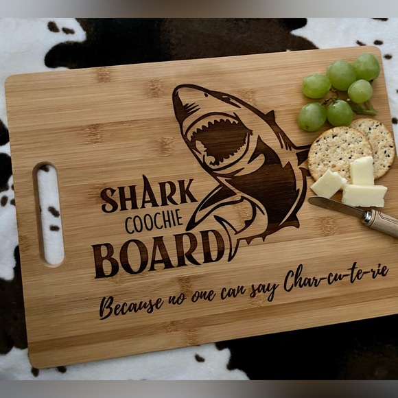 Kitchen Charcuterie Shark Cutting Board Poshmark